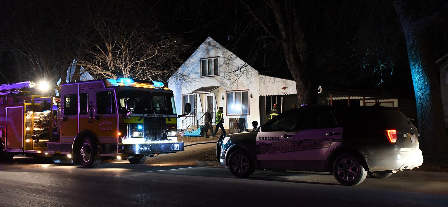 Sheldon firefighters check explosion call